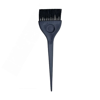 Кисть для окрашивания широкая черная, с черной волнистой щетиной 55 мм