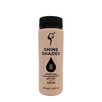GERA Professional .66 гель-краситель для волос без аммиака / Shine Shades 60 мл, фото 2