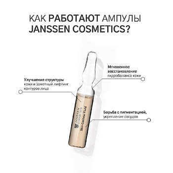 JANSSEN COSMETICS Сыворотка-лифтинг с пептидами, в ампулах / Skin Contour Fluid 1*2 мл, фото 3