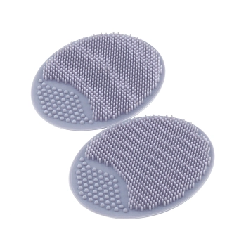 Набор спонжей для умывания, силиконовый 65 мм x 50 мм 2 шт