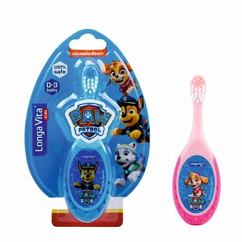 LONGA VITA Щетка зубная детская 0+ / Longa Vita PAW Patrol, фото 3