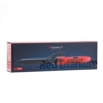 DEWAL PROFESSIONAL Плойка для волос Red Titanium 13 мм 20 Вт, фото 5