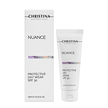 CHRISTINA Крем дневной защитный SPF 30 / Nuance Protective Day Wear SPF 30 75 мл, фото 3