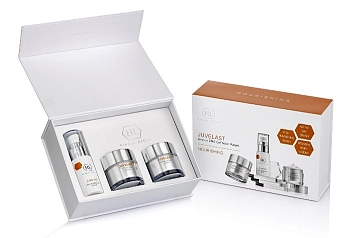 HOLY LAND Набор для лица (сыворотка 30 мл, дневной крем 50 мл, ночной крем 50 мл) Juvelast Kit, фото 5