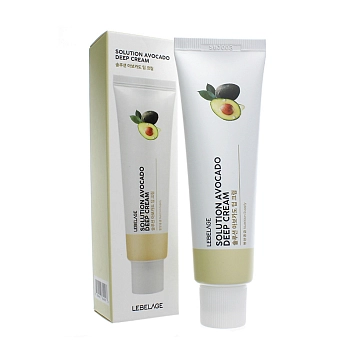 LEBELAGE Крем питательный для лица с экстрактом авокадо / Lebelage Solution Avocado Deep Cream 50 мл, фото 2