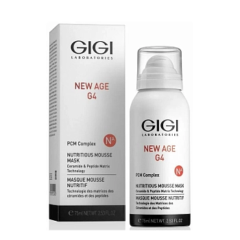 GIGI Маска-мусс экспресс увлажнение / Mousse Mask New Age G4 75 мл, фото 2