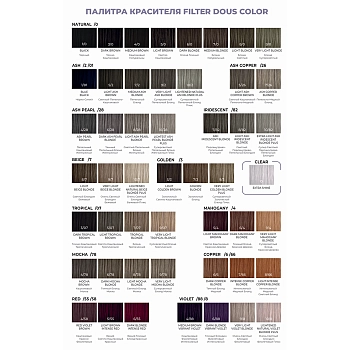 LISAP MILANO 6/6 крем-краска безаммиачная, темный блонд медный / Filter Douscolor 60 мл, фото 3