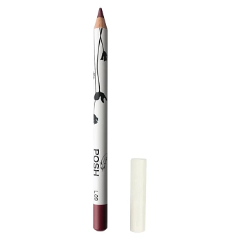POSH Помада-карандаш пудровая ультрамягкая 2 в 1, L09 / Organic 8 гр, фото 2