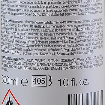 FARMAVITA Мусс сильной фиксации для придания объема и блеска / VOLUME & SHINE MOUSSE HD LIFE STYLE 300 мл, фото 4