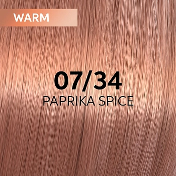 WELLA 07/34 гель-крем краска для волос / WE Shinefinity 60 мл, фото 2