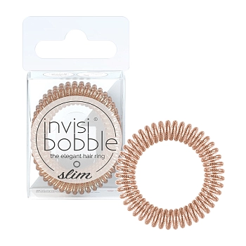 Резинка-браслет для волос / invisibobble SLIM Of Bronze and Beads