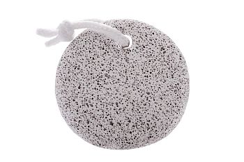 KAIZER Пемза для педикюра, круглая, с веревкой, натуральный камень, фото 2