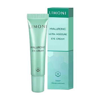 LIMONI Крем ультраувлажняющий для век с гиалуроновой кислотой / Hyaluronic Ultra Moisture Eye Cream 15 мл, фото 2