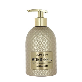 Крем-мыло, чудесная золотая орхидея / Vivian Gray Gemstone Cream Soap Wonderful Golden Orchid 500 мл