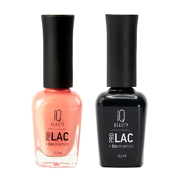 IQ BEAUTY 135 лак для ногтей укрепляющий с биокерамикой / Nail Polish PROLAC+bioceramics 12,5 мл, фото 3