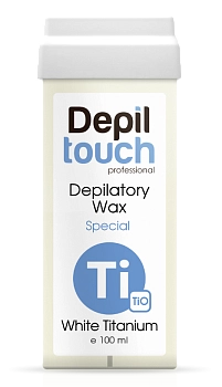 Воск в картридже, белый титан 100 г