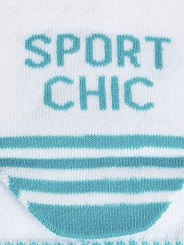 MINIMI Носки укороченные Bianco 35-38 / MINI SPORT CHIC 4302, фото 5