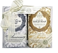 Набор мыла для тела (юбилейное золотое + юбилейное платиновое) / Anniversary Platinum & Gold 2*250 г