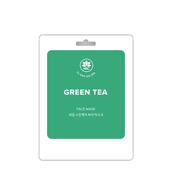 Маска тканевая для лица с зеленым чаем / NAME SKIN CARE 22 гр