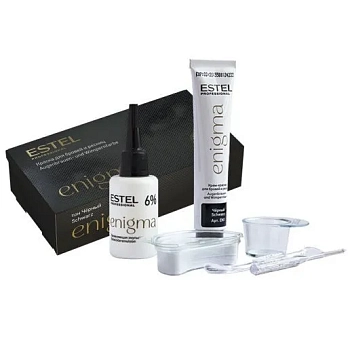 ESTEL PROFESSIONAL Краска для бровей и ресниц, черный / Enigma, фото 3