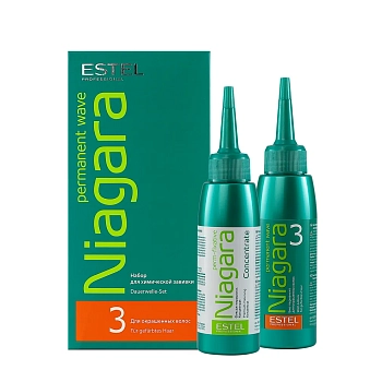 ESTEL PROFESSIONAL Набор для химической завивки для окрашенных волос / NIAGARA, фото 4