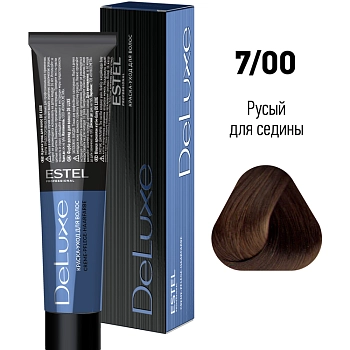ESTEL PROFESSIONAL 7/00 краска для волос, русый для седины / DELUXE 60 мл, фото 2