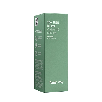 FARMSTAY Сыворотка балансирующая для лица с чайным деревом / Tea Tree Biome Calming Serum 50 мл, фото 3