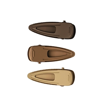 KOSMO SHTUCHKI Набор зажимов 3 шт, широкий, цвет в ассортименте / KosmoShtuchki, фото 3