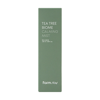 FARMSTAY Мист успокаивающий кожу для лица с чайным деревом / Tea Tree Biome Calming Mist 120 мл, фото 3