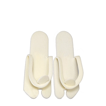 Тапочки вьетнамки пенопропилен 5 мм белый 25 пар/уп