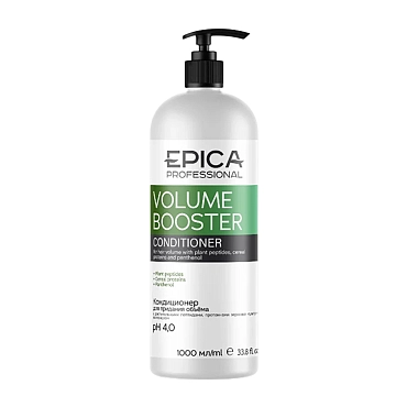 EPICA PROFESSIONAL Кондиционер для придания объёма волос / Volume Booster 1000 мл, фото 1
