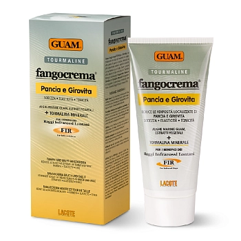 GUAM Крем моделирующий для живота и талии с разогревающим эффектом с микрокристаллами Турмалина / TOURMALINE 150 мл, фото 2