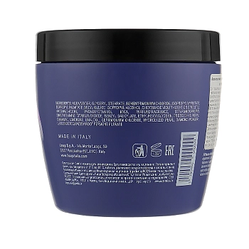 LISAP MILANO Маска для осветленных, мелированных и седых волос / Light Scale Care Anti Yellow Mask 500 мл, фото 2