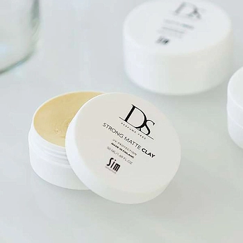 SIM SENSITIVE Воск для укладки волос сильной фиксации / DS Strong Matte Clay 50 мл, фото 3