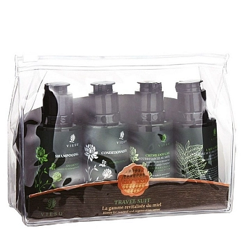 Набор медовый для сухих волос (шампунь + кондиционер + гель + молочко) / Honey 60 мл*4