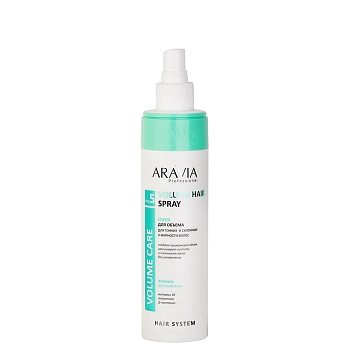 ARAVIA Professional Спрей для объема волос тонких и склонных к жирности / Volume Hair Spray 250 мл, фото 2