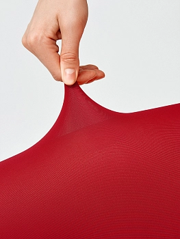 MINIMI Колготки темно-красные Rosso Mosto 4 / Mini MULTIFIBRA COLORS 70, фото 7