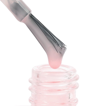 E.MI 002 лак ультрастойкий для ногтей, Розовая дымка / E.MiLac Gel Effect 9 мл, фото 2