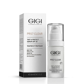 GIGI Сыворотка тональная защитная SPF 30 / PRS7 Clear PSO Tint & Protect Serum 50 мл, фото 2