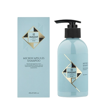 HADAT COSMETICS Шампунь с технологией микрокапсул / Microcapsules Shampoo 250 мл, фото 4