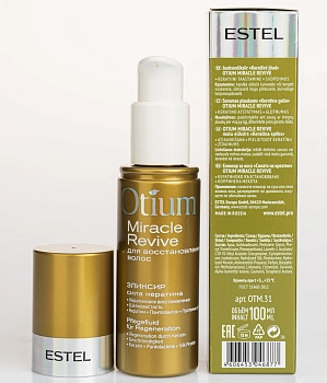 ESTEL PROFESSIONAL Эликсир для восстановления волос / OTIUM Miracle 100 мл, фото 2