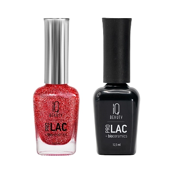 IQ BEAUTY 139 лак для ногтей укрепляющий с биокерамикой / Nail Polish PROLAC+bioceramics 12,5 мл, фото 3