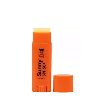HOLLY POLLY Бальзам для губ SPF 50+ манго-ваниль / Holly Polly Sunny 4.8 г, фото 2