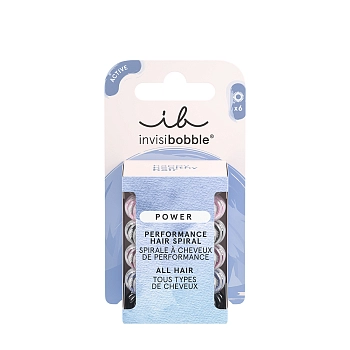 INVISIBOBBLE Набор резинок-браслетов для волос, 6 шт / invisibobble POWER Be Visible, фото 2