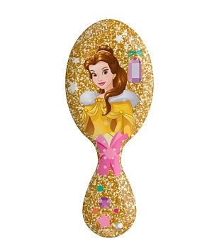 WET BRUSH Щетка для спутанных волос мини, Дисней Бэлль / MINI DETANGLER DISNEY GLITTER BALL BELLE, фото 2