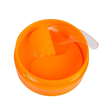 HOLLY POLLY Патчи гидрогелевые для глаз с ниацинамидом и экстрактом тыквы / After Party 60 шт, фото 6