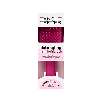 TANGLE TEEZER Расческа для волос / The Ultimate Detangler Mini Electric Raspberry, фото 6