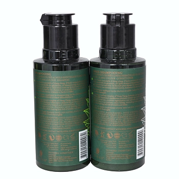 VIESO Набор для окрашенных с экстрактом Иланг-иланга (шампунь + кондиционер) 60 мл*2, фото 3