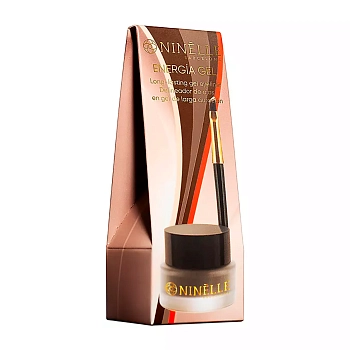 NINELLE Подводка устойчивая гелевая для век, №412 коричневая / ENERGIA GEL 3 гр, фото 3