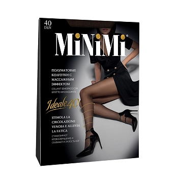 Колготки Cappuccino 3, утяжка по ноге / Mini IDEALE 40